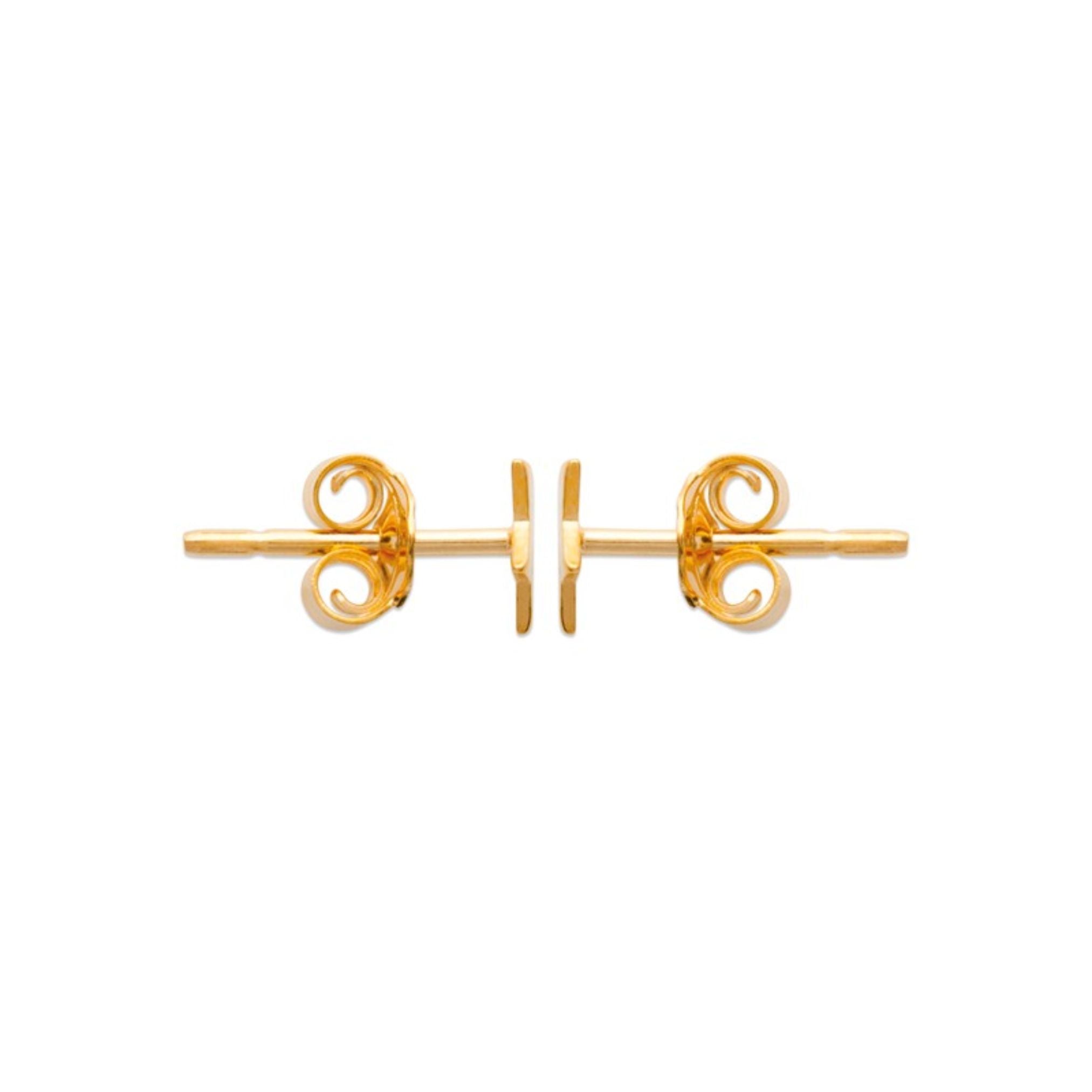 Boucles d'Oreilles - Étoiles - Plaqué Or