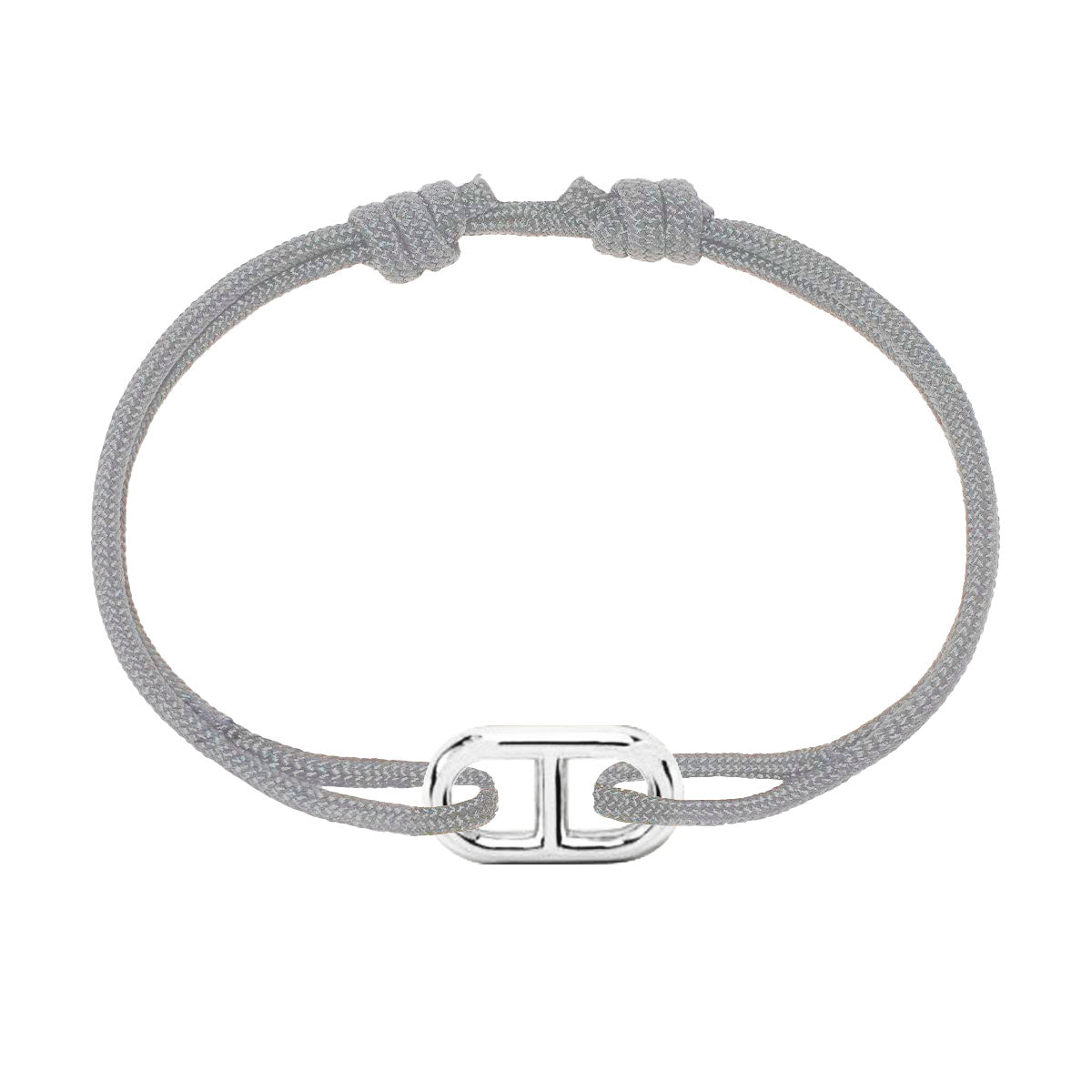 Bracelet Homme Personnalisé - Cordon, Maille Marine - Argent 925
