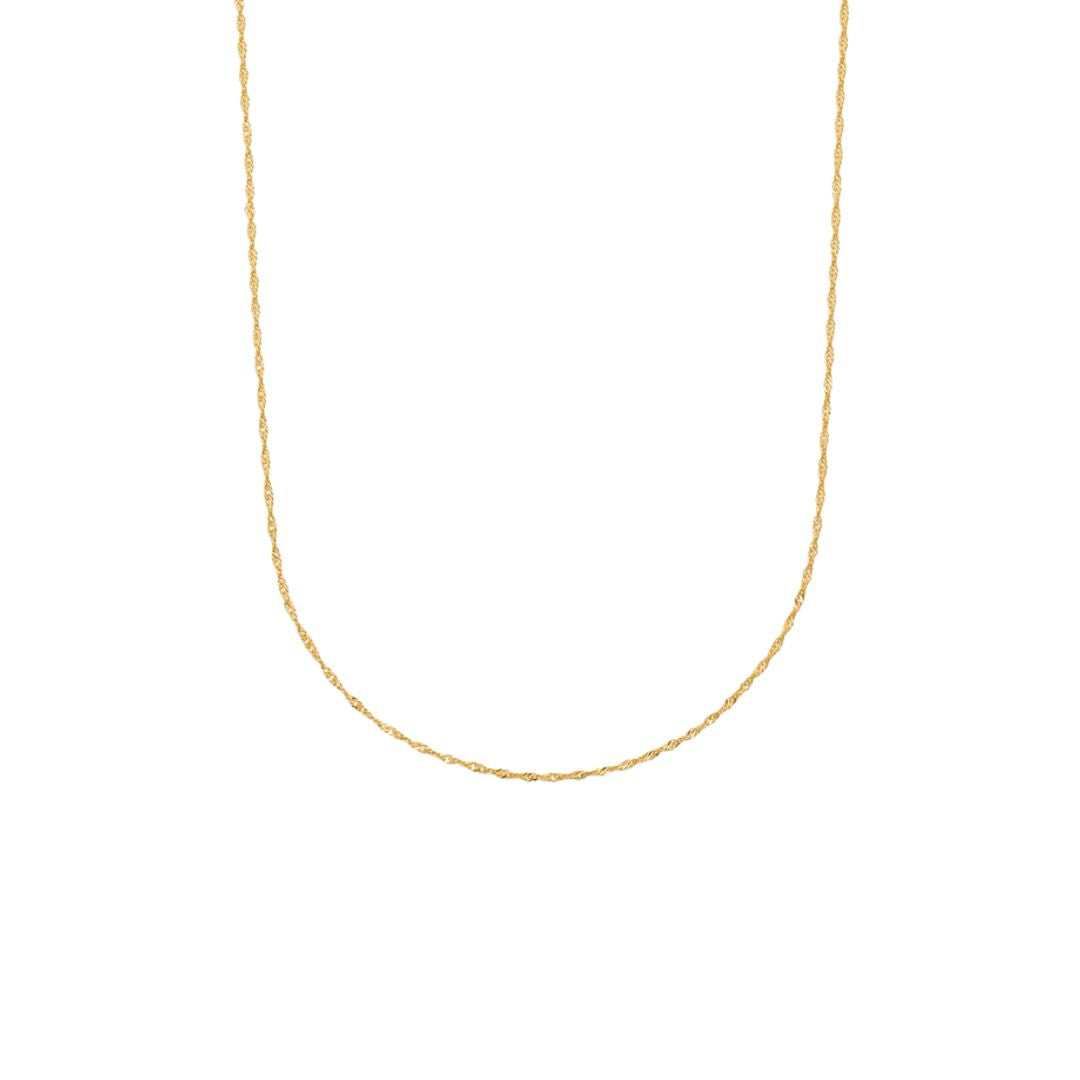 Chaîne Torsadée - Plaqué Or