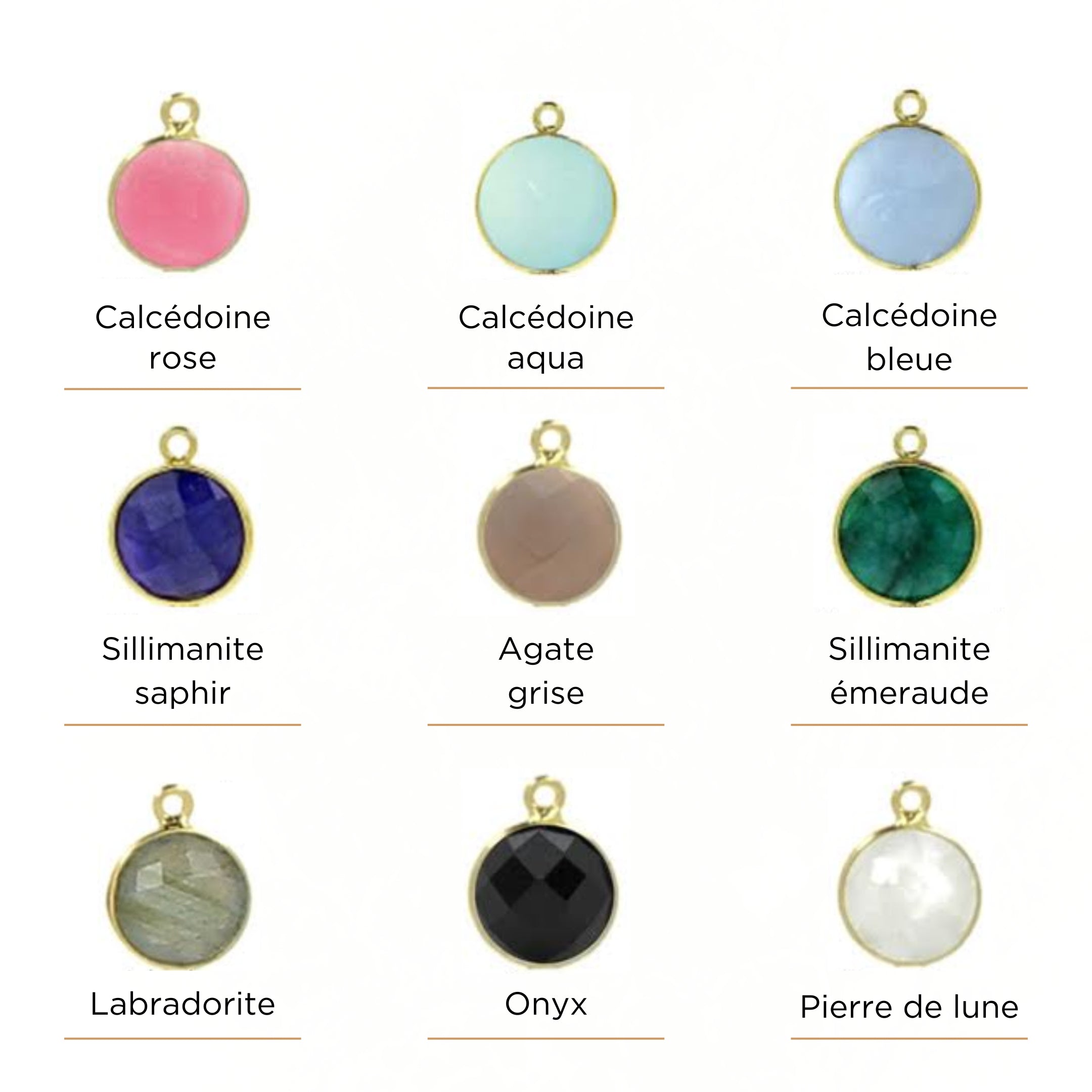 Acheter une Pierre Fine Sertie - Plaqué or