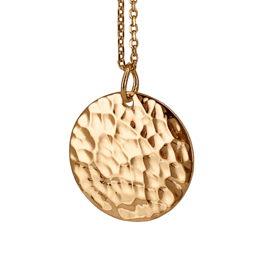 Collier médaille perlée