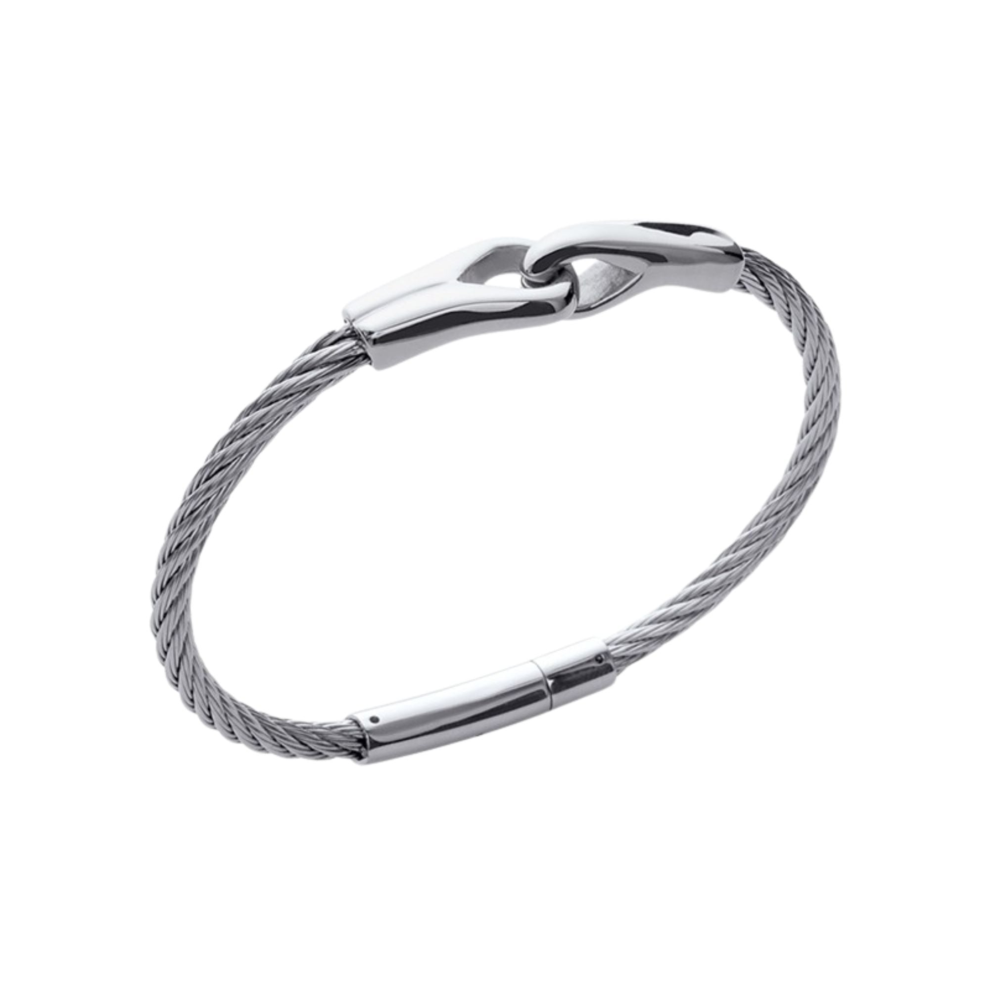 Bracelet Homme Personnalisé- Cable - Acier