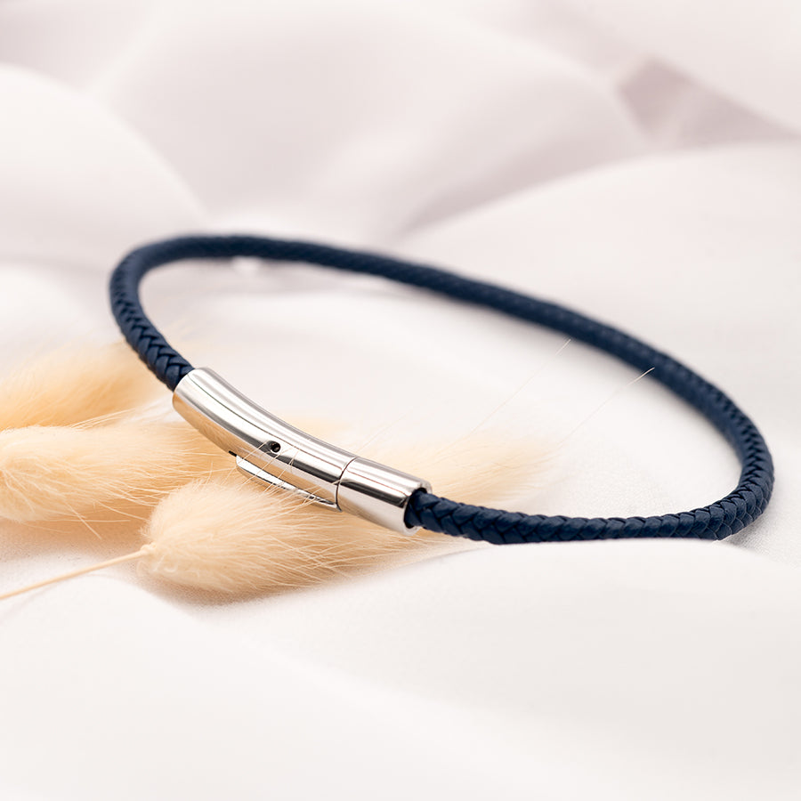 Bracelet cuir fin homme