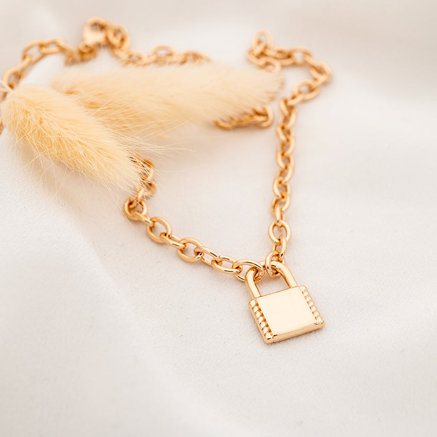 Collier cadenas personnalisé