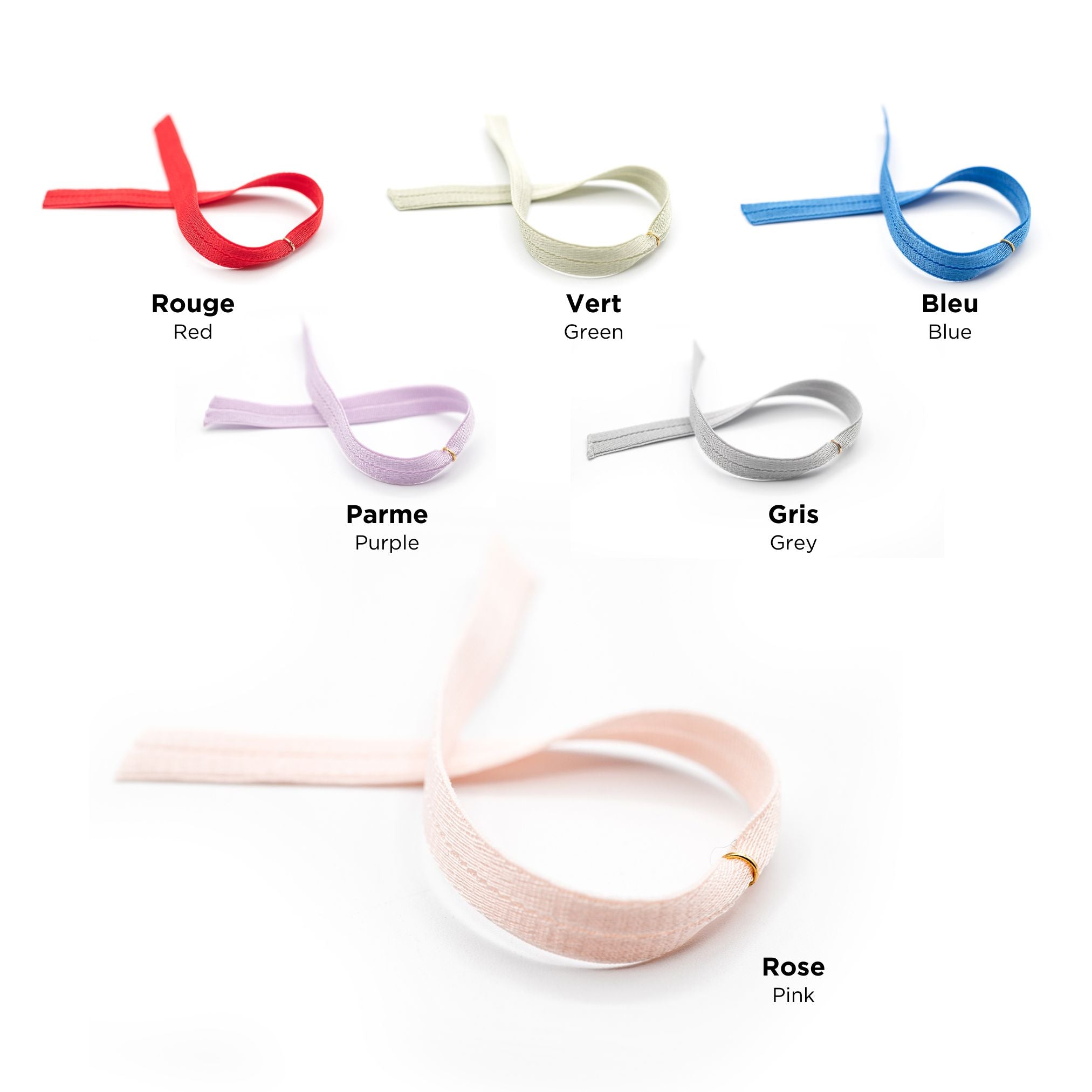Bracelet Enfant Personnalisé – Cordon Élastique et initiale – Argent 925
