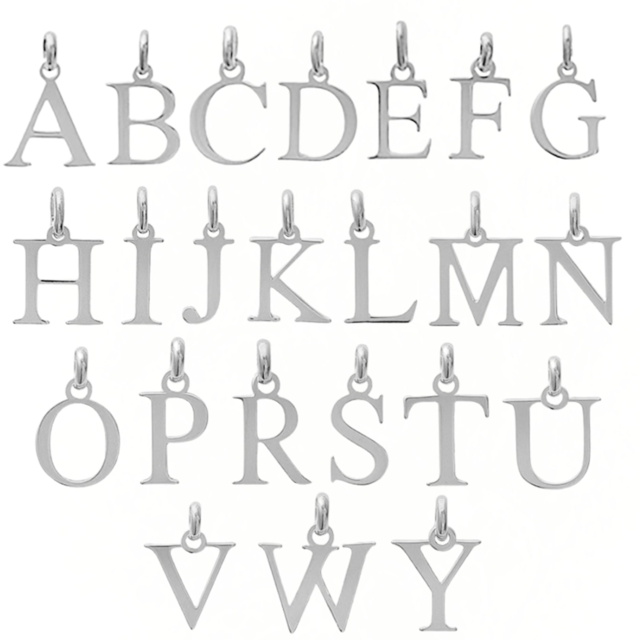 Acheter un Charm - Initiale - Argent