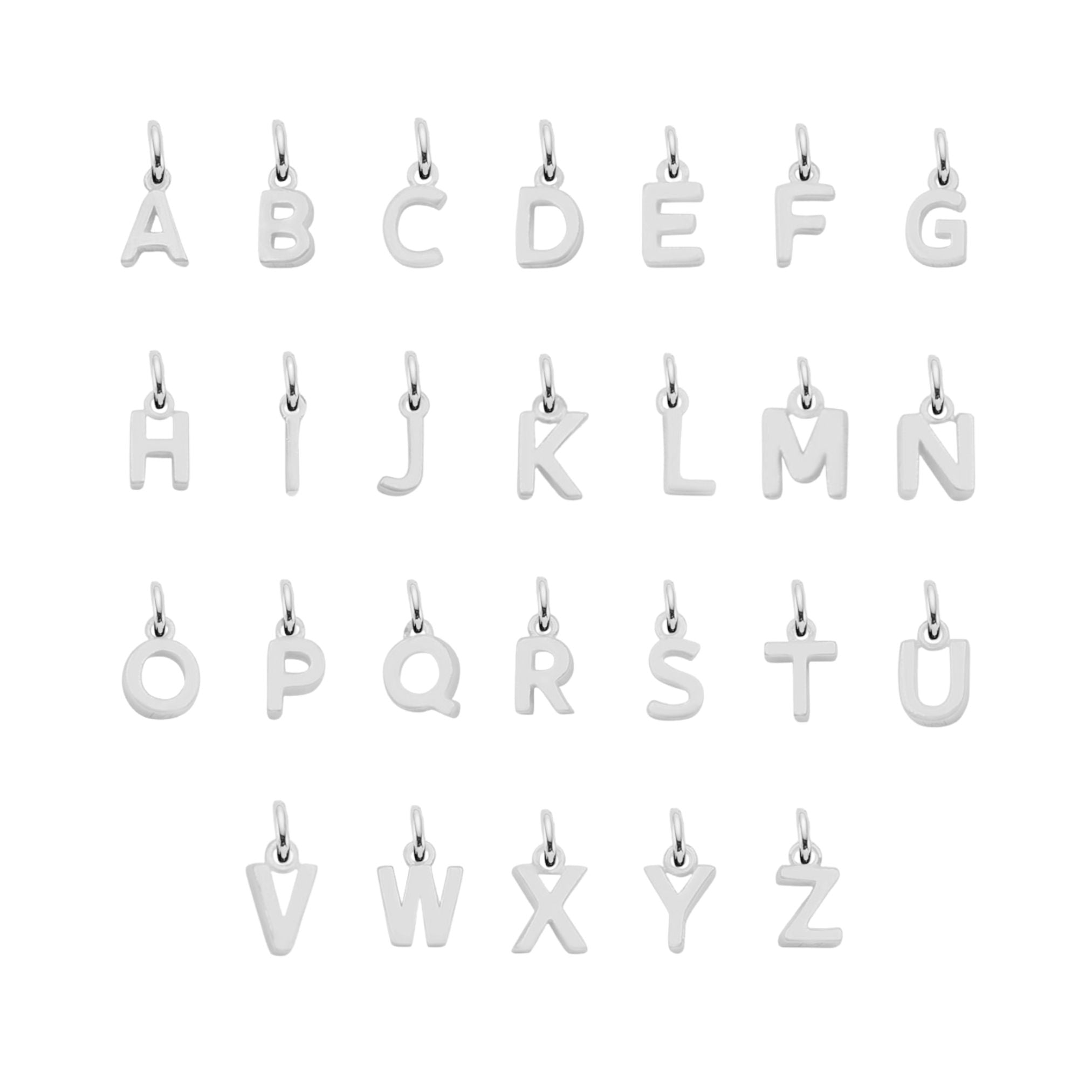 Bracelet Enfant Personnalisé – Cordon Élastique et initiale – Argent 925