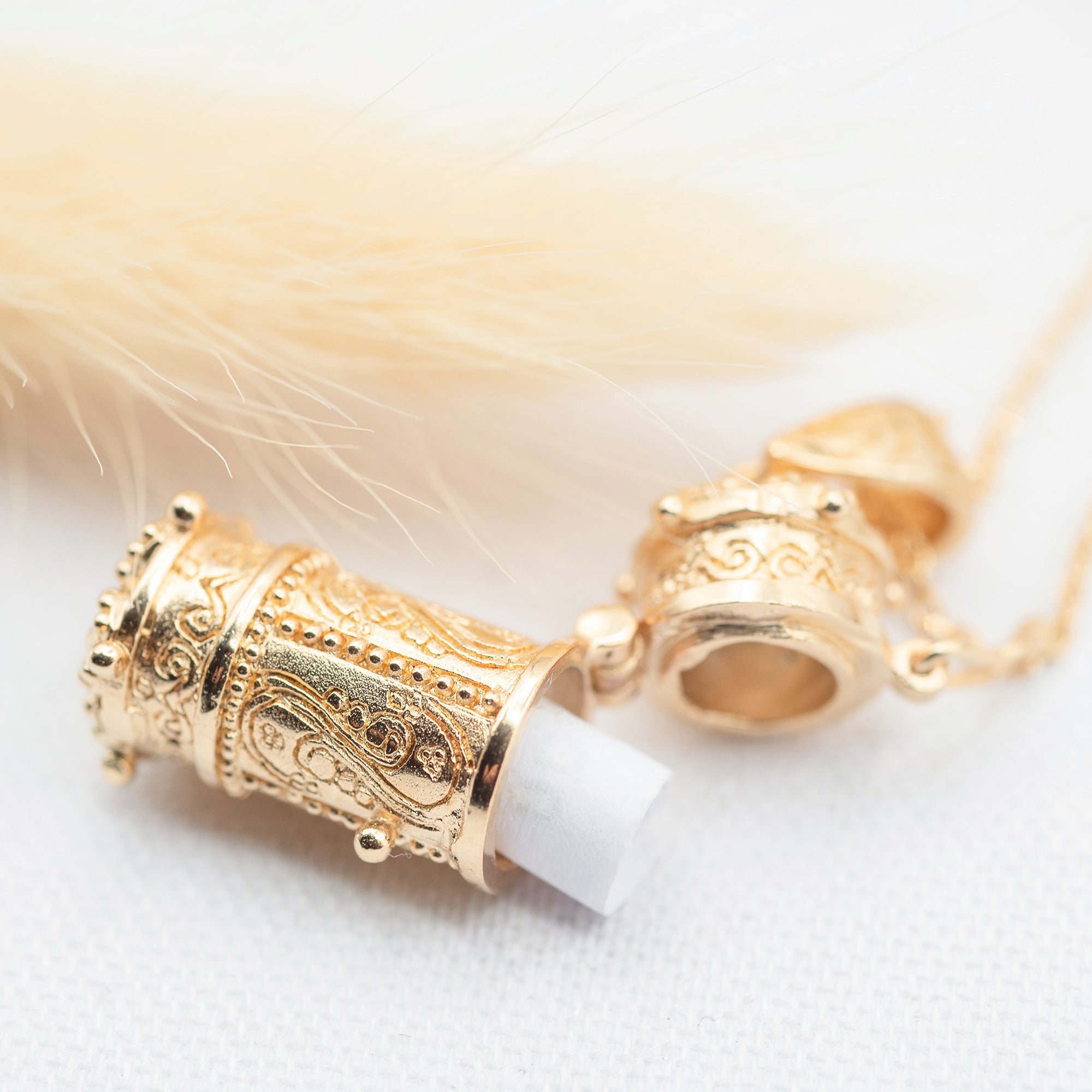 Collier Personnalisé Femme - Coffre à Secrets - Plaqué Or 18K