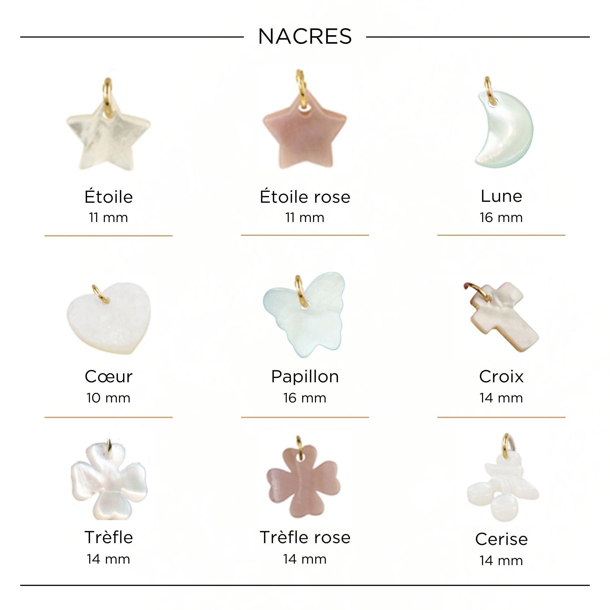 Bracelet Personnalisé Femme - Jonc, Initiale et Nacre - Plaqué Or 18K