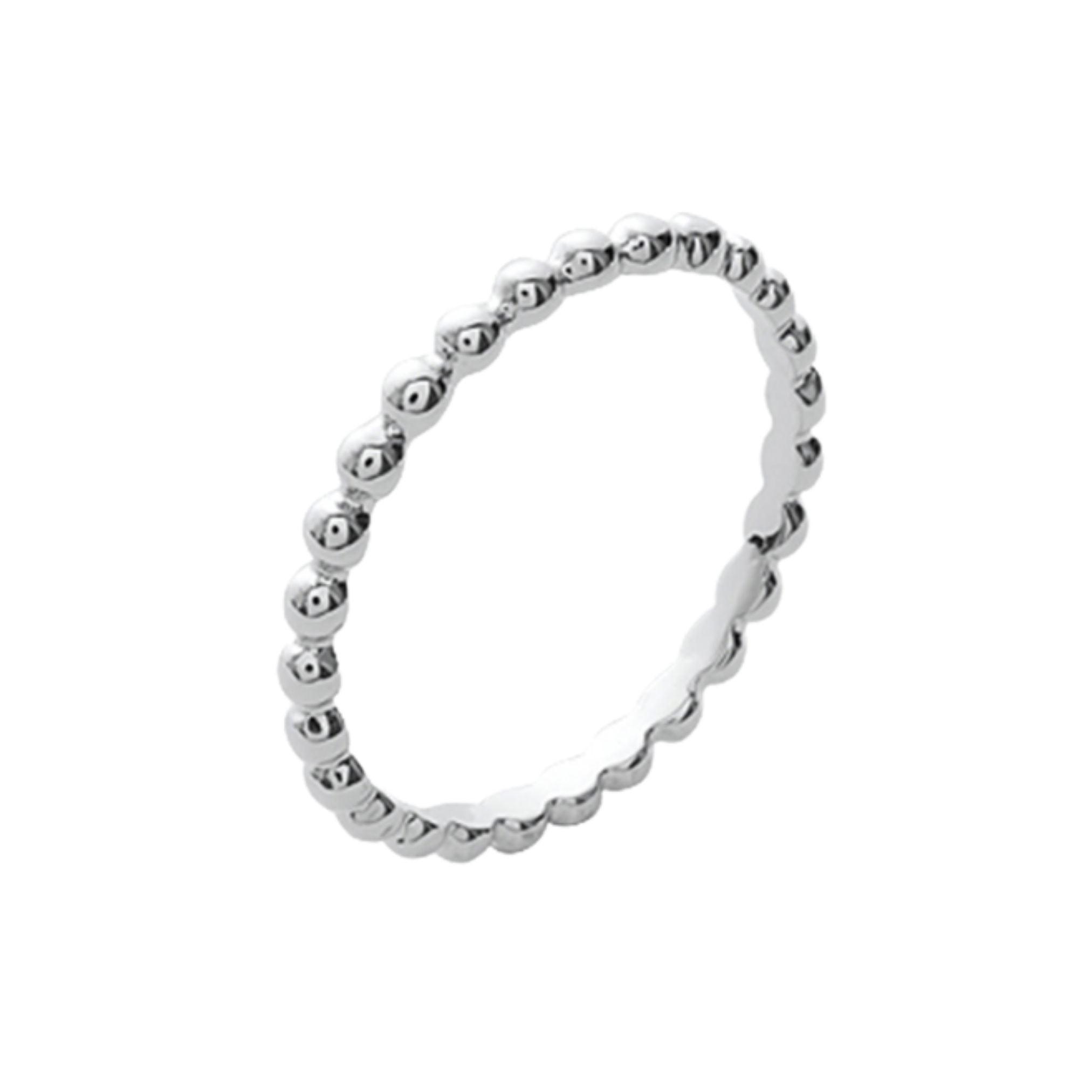 Bague Fine Femme - Petites Perles – Argent 925