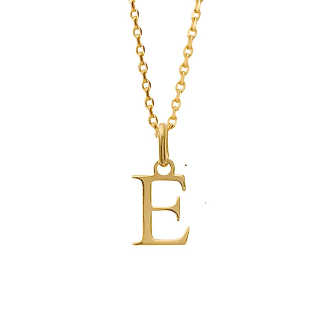 Collier Personnalisé Femme - Initiale - Plaqué Or 18K